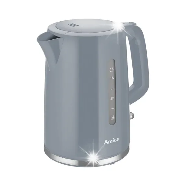 Amica Czajnik Elektryczny Kf1013 Szary 1,7 2200w