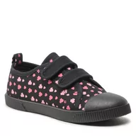 Buty dla dziewczynek - Trampki Mickey&Friends SS23_306DSTC Black - miniaturka - grafika 1