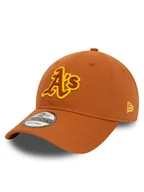 Czapki męskie - New Era Czapka z daszkiem Boucle 920 Athletics 60435078 Brązowy - miniaturka - grafika 1