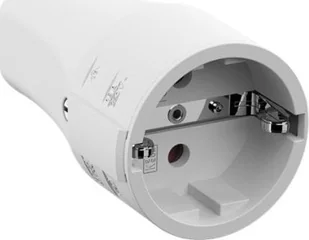 Bachmann Złącze montażowe BACHMANN białe, CEE 7/3 2-biegunowe z uziemieniem - Gniazdka elektryczne - miniaturka - grafika 1