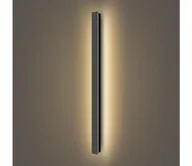 Lampy ogrodowe - Brilagi - Zewnętrzny kinkiet LED LINEAR LED/22W/230V 3000K IP65 czarny - miniaturka - grafika 1