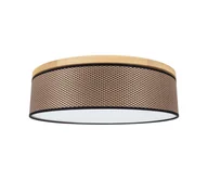 Lampy sufitowe - Spot-Light 4047400311532 - Lampa sufitowa BENITA 4xE27/25W/230V dąb - miniaturka - grafika 1
