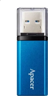 Apacer USB flash disk, USB USB 3.2 Gen1, 256GB, AH25C, niebieski, AP256GAH25CU-1, USB A, z os�on� - Pendrive - miniaturka - grafika 1