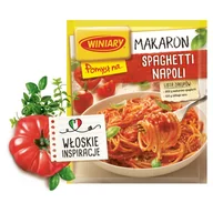 Szybkie dania obiadowe - Winiary Pomysł na... Makaron spaghetti Napoli 47 g - miniaturka - grafika 1