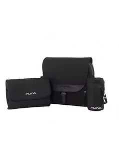 NUNA torba wielofunkcyjna z przewijakiem Diaper Bag Caviar - Torby i organizery dla mam - miniaturka - grafika 1
