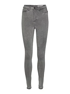 Noisy May Dżinsy damskie, Light Grey Denim, 29W / 34L - Spodnie damskie - miniaturka - grafika 1