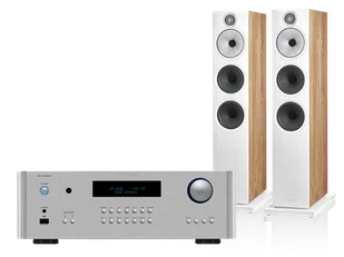 Rotel RA-1592 MkII (srebrny) + 603 S3 (dąb) - Zestawy stereo - miniaturka - grafika 1