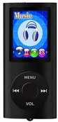 Odtwarzacze MP3 - Odtwarzacz MP4 T838 32GB radio głośnik MP3 czarny - miniaturka - grafika 1