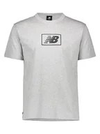 Koszulki męskie - New Balance Koszulka "Essentials" w kolorze szarym - miniaturka - grafika 1