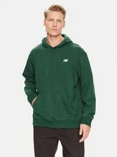 New Balance Bluza Small Logo MT41508 Zielony Regular Fit - Bluzy męskie - miniaturka - grafika 1