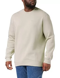 Champion Męska bluza z kapturem American Classics Small Script Logo Crewneck, szarobrązowy, XL - Bluzy męskie - miniaturka - grafika 1