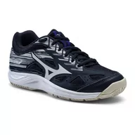 Piłka ręczna - Buty do piłki ręcznej dziecięce Mizuno Stealth Star C granatowe X1GC2107K02 34 eu - miniaturka - grafika 1