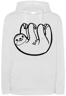 Bluzy męskie - Bluza męska nadruk zabawny LENIWIEC r.XXL - miniaturka - grafika 1