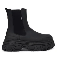 Botki damskie - Sztyblety Buffalo Fusion Chelsea 1270098 Czarny - miniaturka - grafika 1