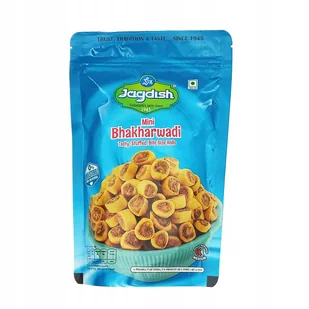 Indyjska przekąska Mini Bhakharwadi Jagdish 200g - Chipsy - miniaturka - grafika 1