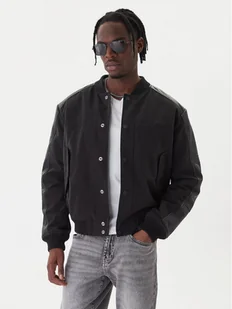 G-Star Raw Kurtka bomber Varsity D26928 C408 Czarny Regular Fit - Kurtki męskie - miniaturka - grafika 1