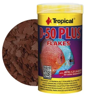 TROPICAL D-50 Plus - wybarwiający pokarm dla ryb ozdobnych - Pokarm dla ryb - miniaturka - grafika 1