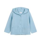 Bluzy i sweterki niemowlęce - Sweter dla dziecka do 2 lat, niebieski - miniaturka - grafika 1