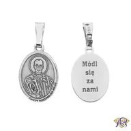 Wisiorki - Medalik srebrny Ag 925 Św.Maksymilian Kolbe MDC005R - miniaturka - grafika 1