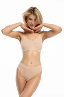 Biustonosze - Biustonosz Bamboo Bralette Beżowy - miniaturka - grafika 1