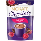 Kakao i czekolada - Świąteczny Zimowy Napój Czekoladowy Czekolada w Proszku Malina Mokate 120g - miniaturka - grafika 1