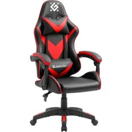 Fotele gamingowe - Fotel DEFENDER xCOM Czarno-czerwony - miniaturka - grafika 1