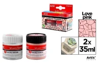 Farby i media malarskie - Farba akrylowa różowa 35ml środek tworzący - miniaturka - grafika 1