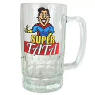 Szklanki - Kufel szklany - Super Tata - miniaturka - grafika 1