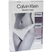 Majtki damskie - Calvin Klein Underwear Stringi 3-pack - miniaturka - grafika 1