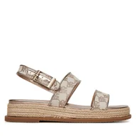 Espadryle damskie - Espadryle DKNY Bernae K1598945 Beżowy - miniaturka - grafika 1