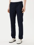 Spodnie damskie - Marc O'Polo Chinosy B01 0341 10059 Granatowy Slim Fit - miniaturka - grafika 1