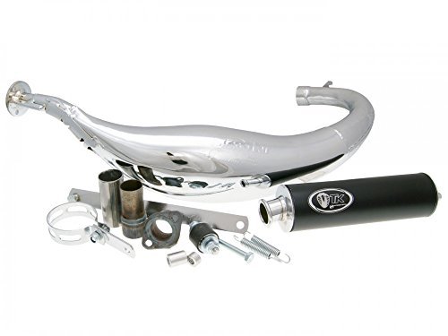Układ wydechowy TURBO KIT Carreras 80Â chrom do Minarelli AM