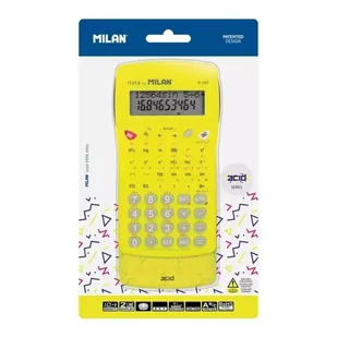 Kalkulator naukowy M228 ACID 159005 żółty - MILAN - Kalkulatory - miniaturka - grafika 1