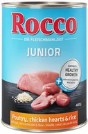 Mokra karma dla psów - Rocco Junior 24 X 400 G - Kurczak I Dziczyzna Z Ryżem I Wapniem - miniaturka - grafika 1