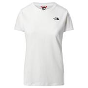 Koszulki sportowe damskie - Koszulka The North Face Simple Dome 0A4T1AFN41 - biała - miniaturka - grafika 1