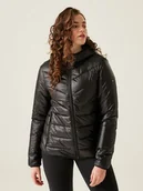 Kurtki damskie - Regatta Kurtka pikowana "Heatherly" w kolorze czarnym - miniaturka - grafika 1