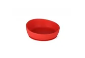 Miseczki i talerzyki dla dzieci - Doidy Bowl Bowl Talerzyk / Miseczka silikonowa czerwony - miniaturka - grafika 1