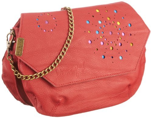 Desigual Parisine Mini, Torebka - Ciemnoczerwona, Skóra, Ciemnoczerwony, Taille unique