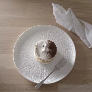 Fine Dine TALERZ PŁYTKI NORDIC 23 cm PORCELANA EARTH COLOURS BIAŁY - Talerze - miniaturka - grafika 3