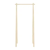 Wieszaki i stojaki - Naturalny stojak na ubrania z litego drewna sosnowego Hongi – Karup Design - miniaturka - grafika 1