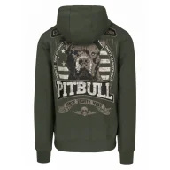 Odzież taktyczna i umundurowanie - Pitbull bluza z kapturem PITBULL Tricot Terry 280 Troublemaker '25 - Old Green XXL - miniaturka - grafika 1