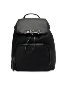 KARL LAGERFELD Plecak A3W30027 Czarny - Plecaki - miniaturka - grafika 1