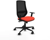 Fotele i krzesła biurowe - Krzesło Biurowe Piqueras y Crespo D036N0W Ciemnopomarańczowy - miniaturka - grafika 1