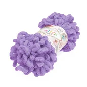 Pasmanteria - Włóczka Dziecięca Alize Puffy Nr 788 Jasny Fiolet - miniaturka - grafika 1