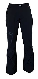DEPROC-Active Damskie spodnie softshellowe z łapaczem śniegu Sterling Lady spodnie, czarne, 48 - Spodnie damskie - miniaturka - grafika 1