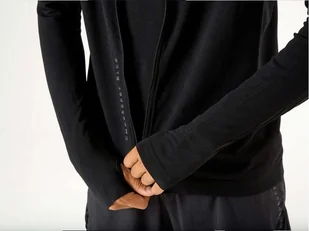 COMPRESSPORT Termiczna bluza biegowa 3D Thermo Hoodie Black Edition 2020 czarna - Bluzy sportowe męskie - miniaturka - grafika 5
