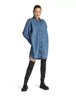 Sukienki - G-STAR RAW Sukienka dżinsowa oversize, Niebieski (Faded Waterfront D23675-d301-d895), XL - miniaturka - grafika 1