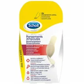 Apteczki i materiały opatrunkowe - Scholl Toe Blister Plasters plastry na palce łagodzące ból Small Size 6szt. - miniaturka - grafika 1