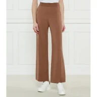 Spodnie damskie - Liu Jo Sport Wełniane spodnie dzianinowe z dodatkiem kaszmiru - miniaturka - grafika 1