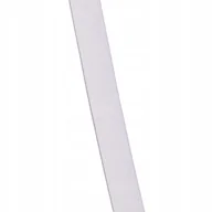 Pasmanteria - Guma krawiecka ELASTYCZNA dziana, 20mm, biała 3mb - miniaturka - grafika 1
